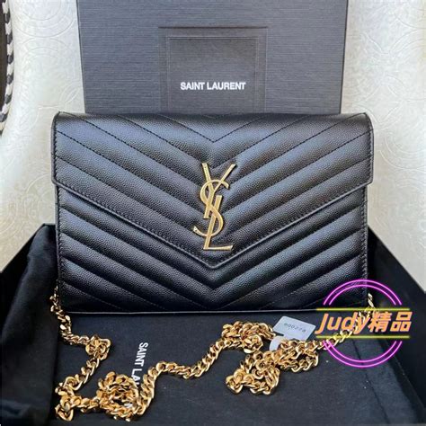 ysl woc 二手|二手Ysl woc 大號黑金 .